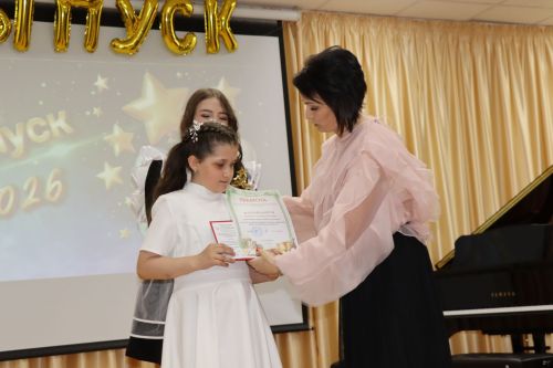 В Дрожжановской детской школе искусств прошёл выпускной вечер