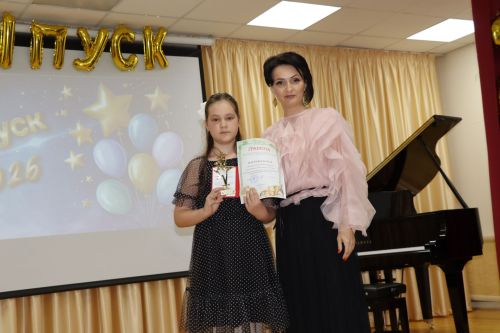 В Дрожжановской детской школе искусств прошёл выпускной вечер