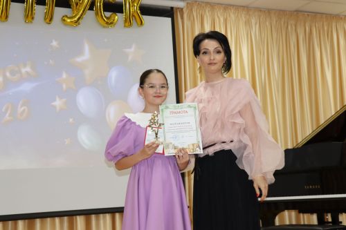 В Дрожжановской детской школе искусств прошёл выпускной вечер