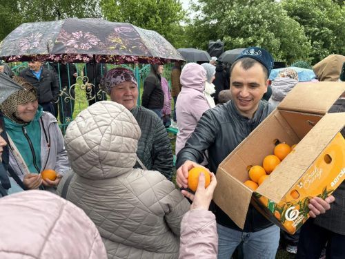 Мусульмане собрались у могилы Кадыкай Абыз-бабая в Дрожжановском районе