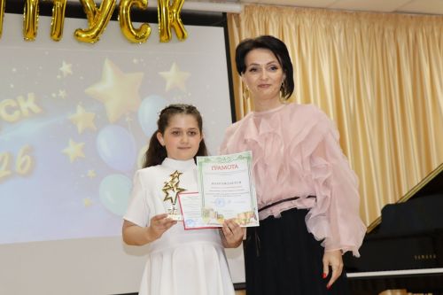 В Дрожжановской детской школе искусств прошёл выпускной вечер