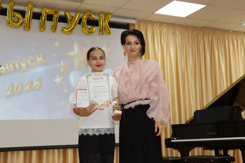 В Дрожжановской детской школе искусств прошёл выпускной вечер