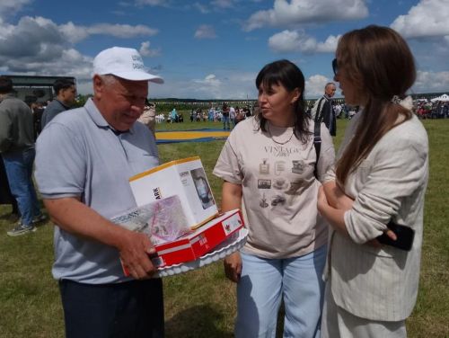 В селе Шланга Дрожжановского района отметили традиционный праздник «Майның унбише»