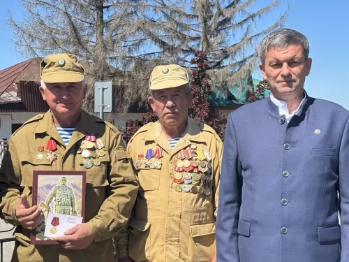 В Дрожжановском районе отметили день ветеранов боевых действий
