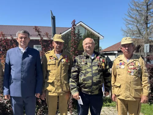 В Дрожжановском районе отметили день ветеранов боевых действий