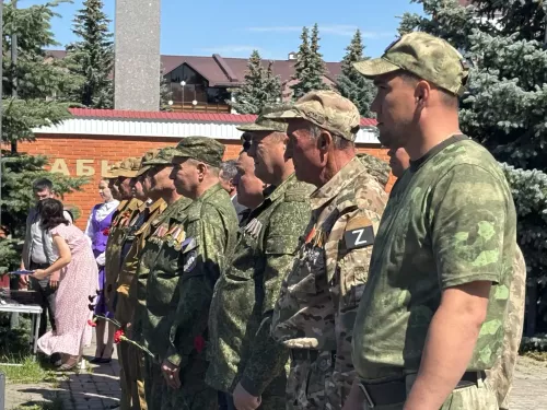 В Дрожжановском районе отметили день ветеранов боевых действий