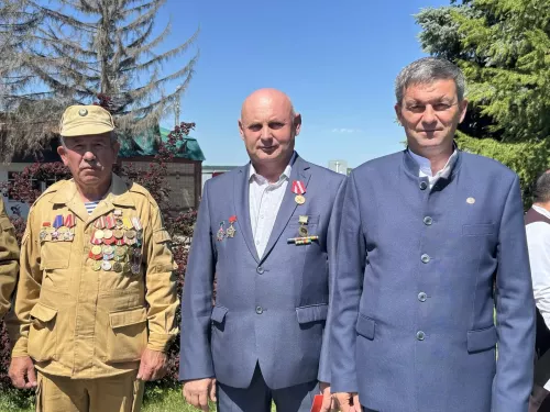 В Дрожжановском районе отметили день ветеранов боевых действий