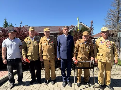 В Дрожжановском районе отметили день ветеранов боевых действий
