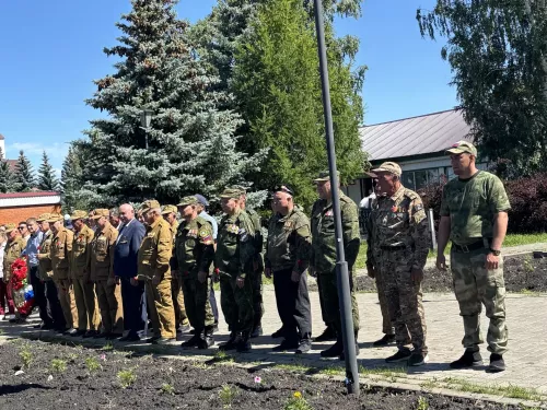 В Дрожжановском районе отметили день ветеранов боевых действий