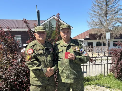 В Дрожжановском районе отметили день ветеранов боевых действий