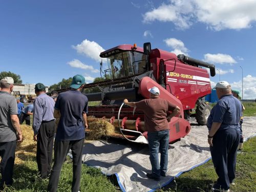 В ООО «Цильна» Дрожжановского района проверили готовность комбайнов к уборочной страде