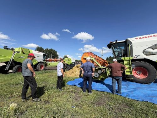 В ООО «Цильна» Дрожжановского района проверили готовность комбайнов к уборочной страде