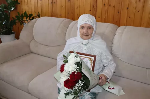 Жительнице села Малая Цильна Дрожжановского района РТ исполнилось 90 лет
