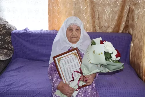 Жительница села Старое Шаймурзино отметила свой 90-летний юбилей
