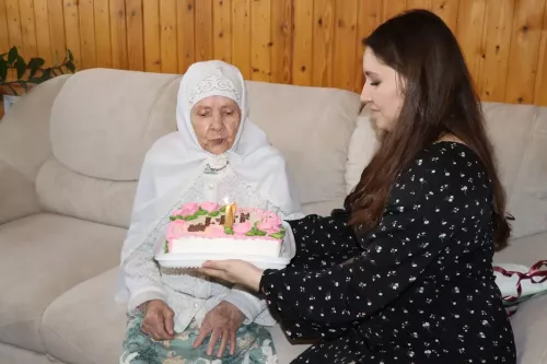 Жительнице села Малая Цильна Дрожжановского района РТ исполнилось 90 лет