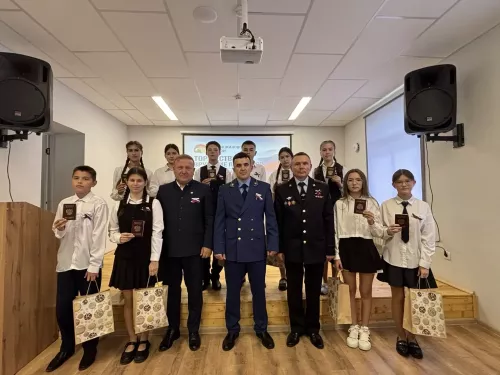 В Дрожжановском районе вручили паспорта одиннадцати школьникам
