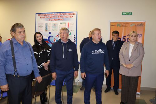 Открытие площадки "Добро.Центр" в Дрожжановском районе РТ-2023