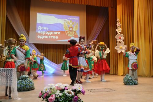 Концерт ко Дню народного единства в Дрожжаном-2023