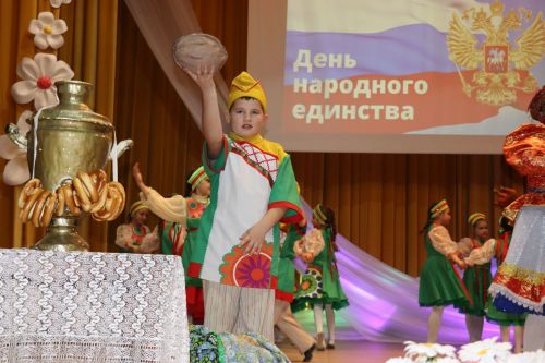 Концерт ко Дню народного единства в Дрожжаном-2023