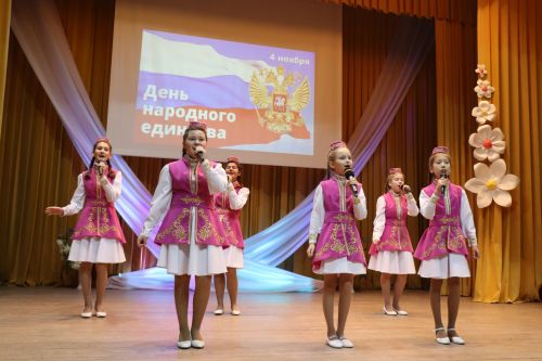 Концерт ко Дню народного единства в Дрожжаном-2023