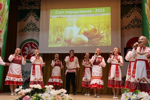 Слет передовиков сельского хозяйства в Дрожжановском районе -2023