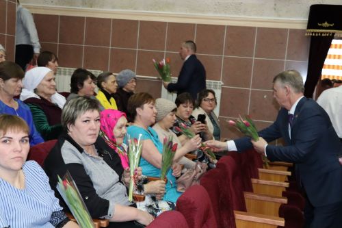 Торжественное мероприятие к 8 марта в Дрожжановском районе-2023