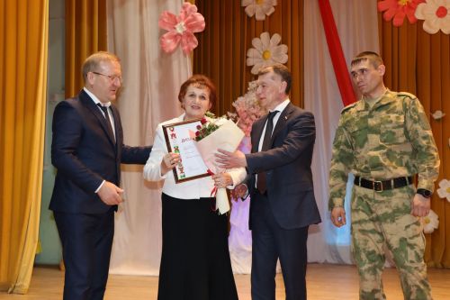Торжественное мероприятие к 8 марта в Дрожжановском районе-2023