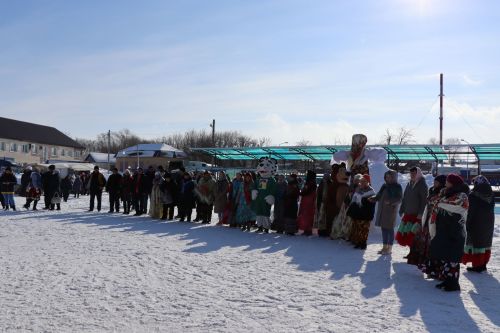 Проводы зимы и празднование Масленицы в Дрожжаном -2023