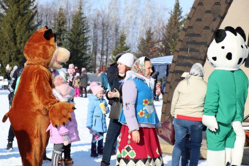 Проводы зимы и празднование Масленицы в Дрожжаном -2023