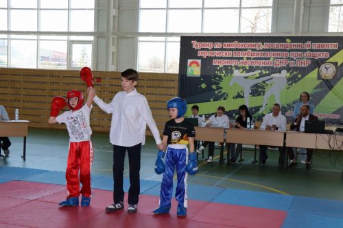 Турнир по кикбоксингу в Дрожжаном, посвященный памяти героически погибших воинов в зоне СВО-2023