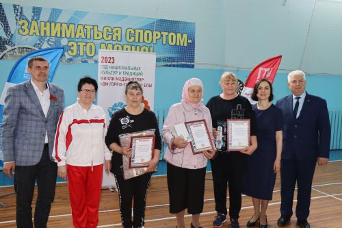 Спартакиада пенсионеров Дрожжановского района -2023