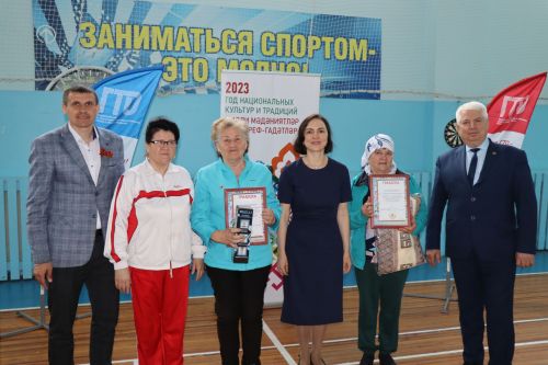 Спартакиада пенсионеров Дрожжановского района -2023