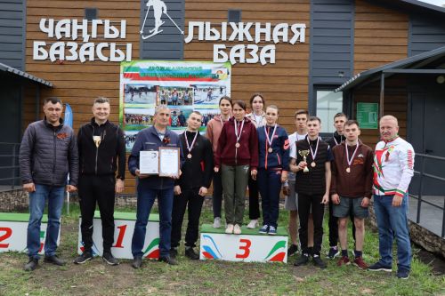 Легкоатлетическая эстафета "Вперед к Победе!" в Дрожжаном-2023