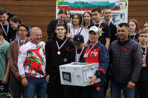 Легкоатлетическая эстафета "Вперед к Победе!" в Дрожжаном-2023