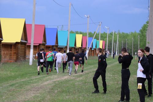 Легкоатлетическая эстафета "Вперед к Победе!" в Дрожжаном-2023