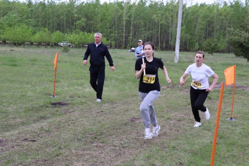 Легкоатлетическая эстафета "Вперед к Победе!" в Дрожжаном-2023