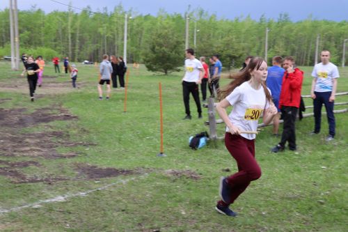 Легкоатлетическая эстафета "Вперед к Победе!" в Дрожжаном-2023
