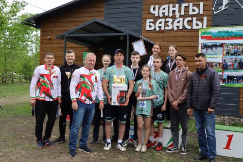 Легкоатлетическая эстафета "Вперед к Победе!" в Дрожжаном-2023