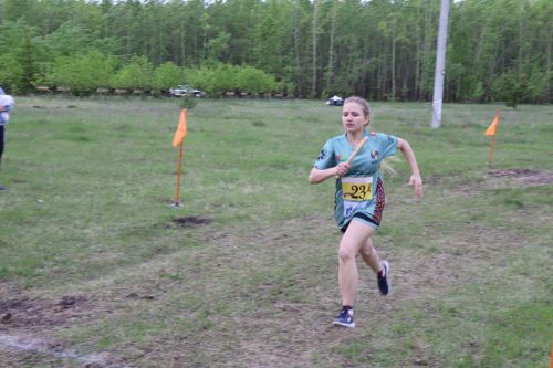 Легкоатлетическая эстафета "Вперед к Победе!" в Дрожжаном-2023