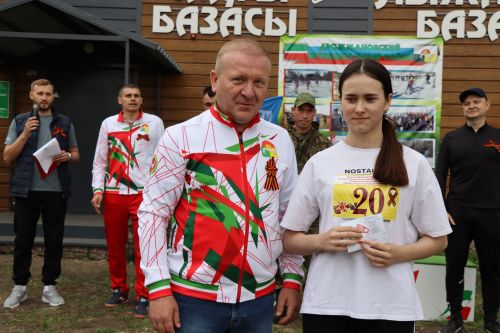 Легкоатлетическая эстафета "Вперед к Победе!" в Дрожжаном-2023