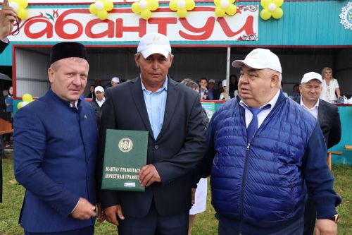 Сабантуй в селе Малая Цильна -2023