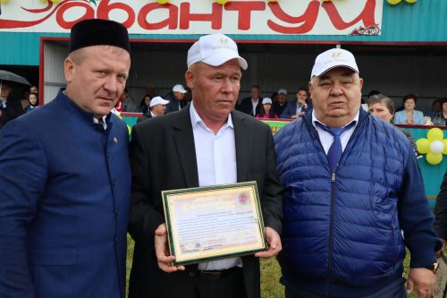 Сабантуй в селе Малая Цильна -2023
