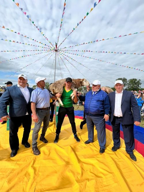 Сабантуй в селе Малая Цильна -2023