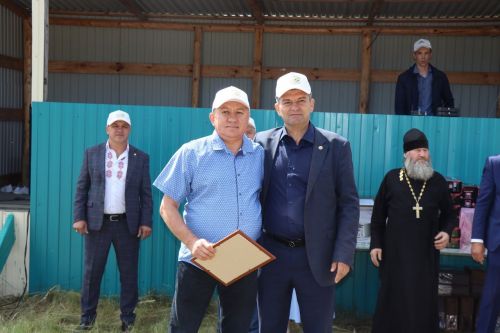 В селе Нижнее Чекурское Дрожжановского района праздновали "День родного края"