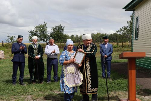 Открытие мечети "Гельсәйран" в селе Новое Чекурское