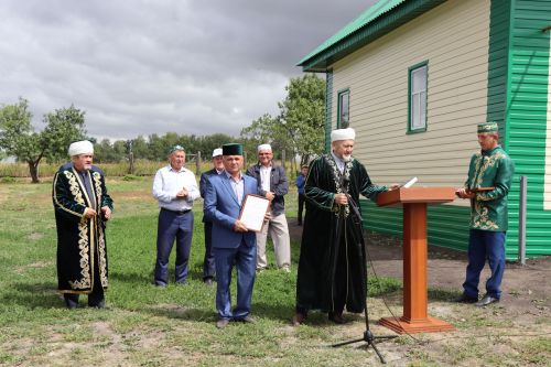 Открытие мечети "Гельсәйран" в селе Новое Чекурское