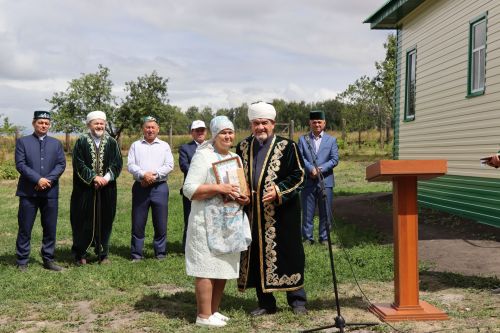 Открытие мечети "Гельсәйран" в селе Новое Чекурское
