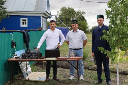 Открытие мечети "Гельсәйран" в селе Новое Чекурское