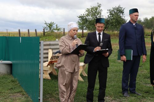 Открытие мечети "Гельсәйран" в селе Новое Чекурское