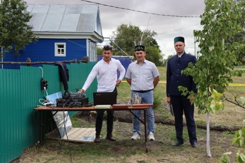 Открытие мечети "Гельсәйран" в селе Новое Чекурское